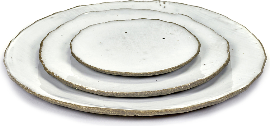 FCK Assiette Plate, 28 cm, marron