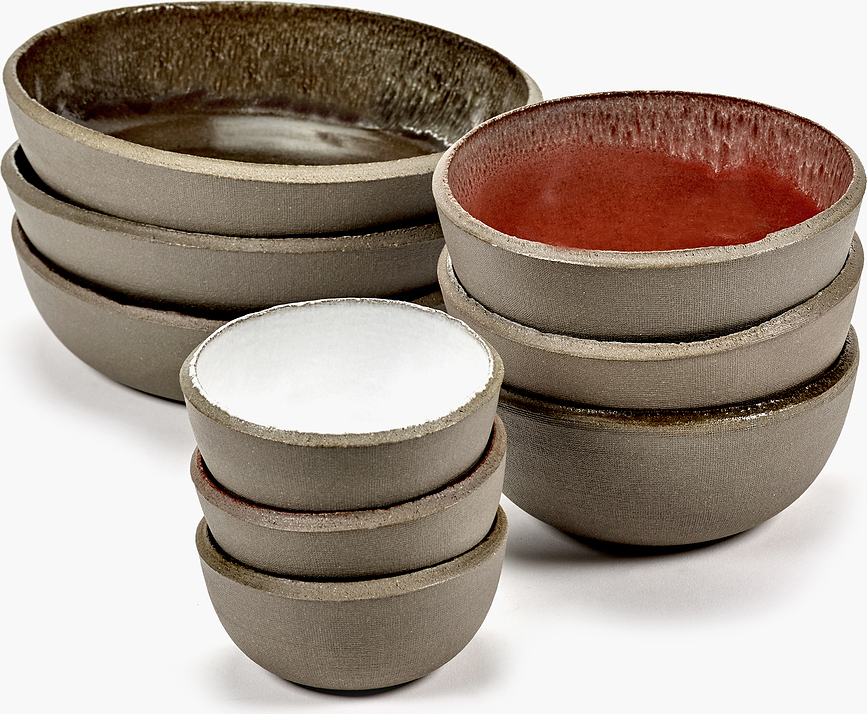 FCK Bol 600 ml, brun-rouge