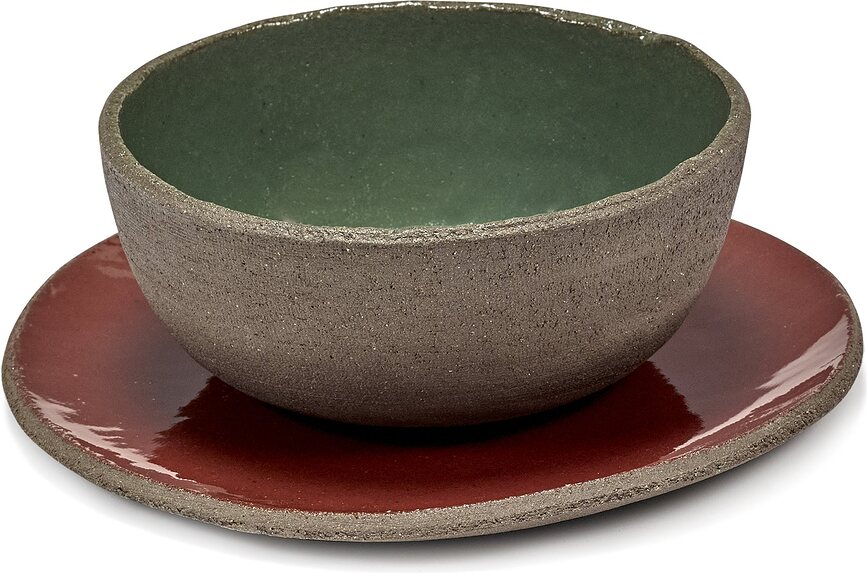 FCK Bol 600 ml, brun-rouge