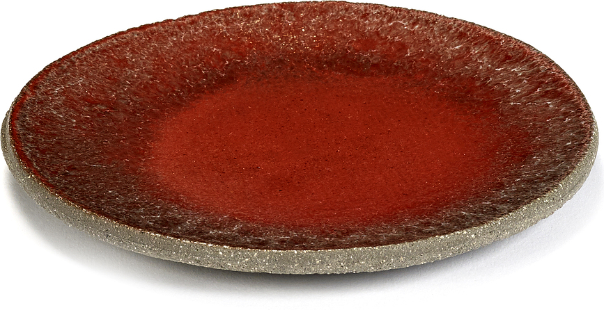 FCK Desertni Krožnik, 14 cm, rdeč