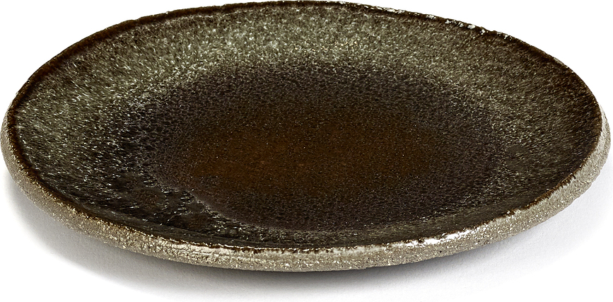 FCK Desertni Krožnik, 14 cm, rjav