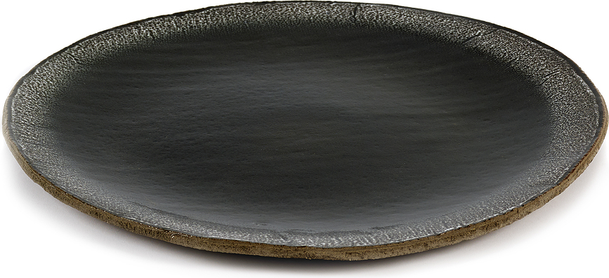 FCK Krožnik za serviranje, 40 cm, rjav