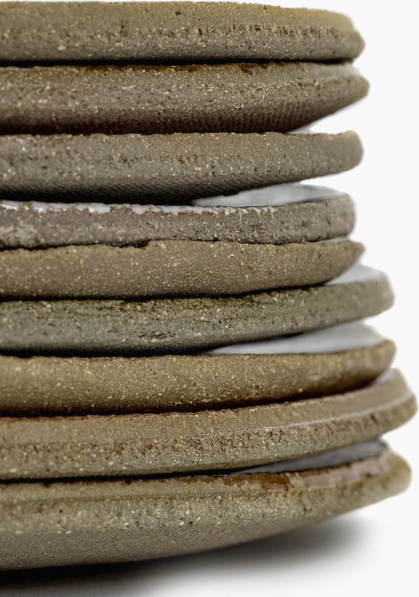 FCK Πιάτο Πρωινού, 20 εκ., καφέ