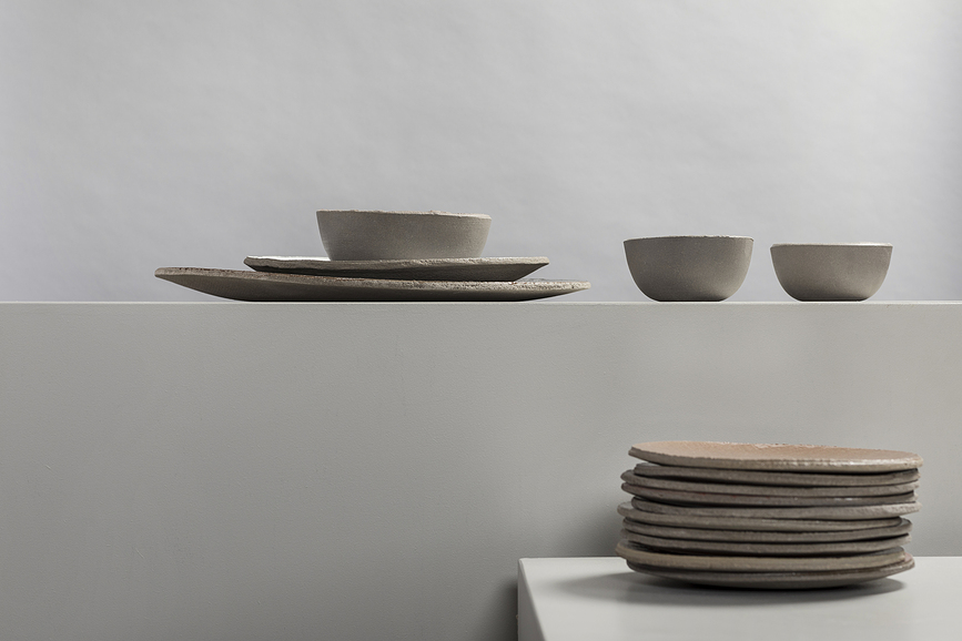 FCK Plat de service 40 cm, rouge