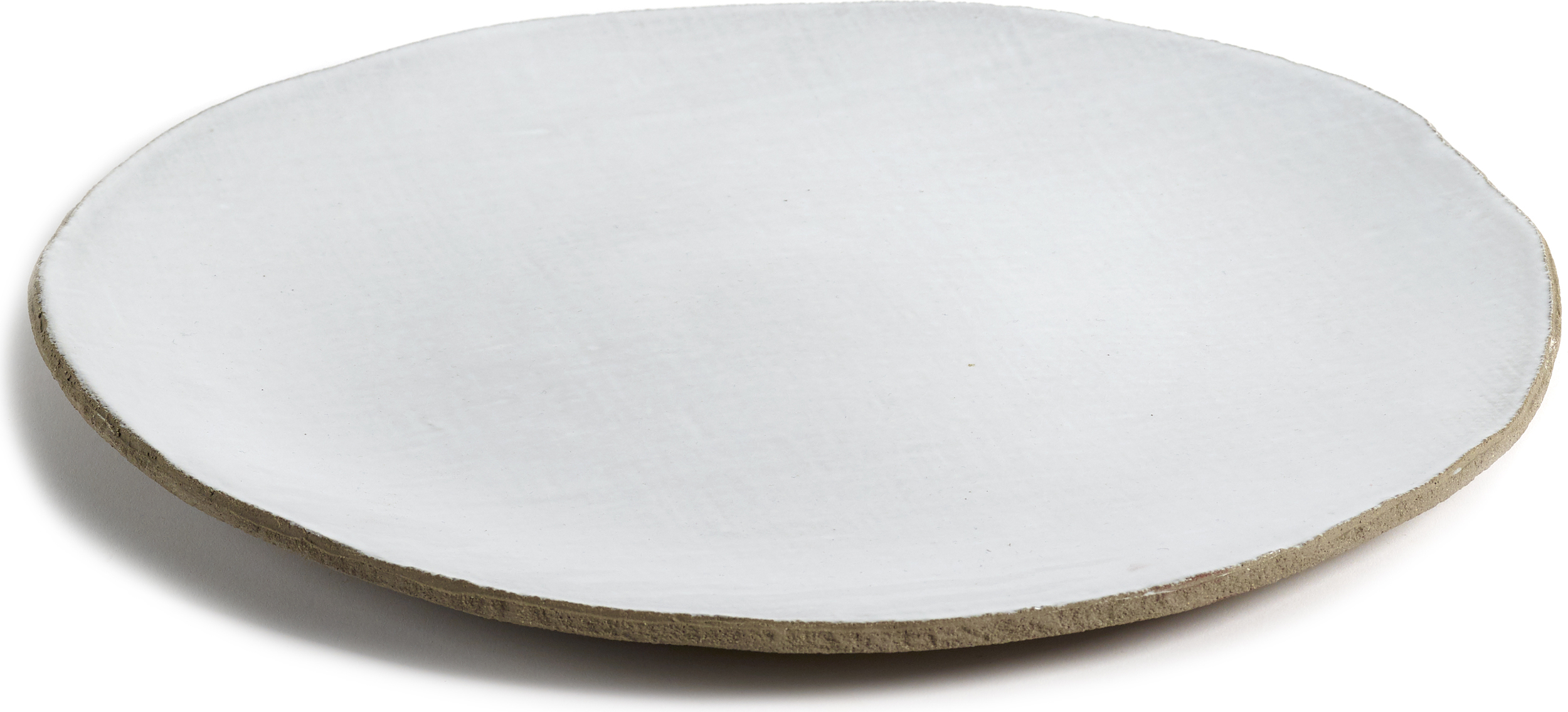 Snackteller Fck Servierplatte 40 Cm, Weiß