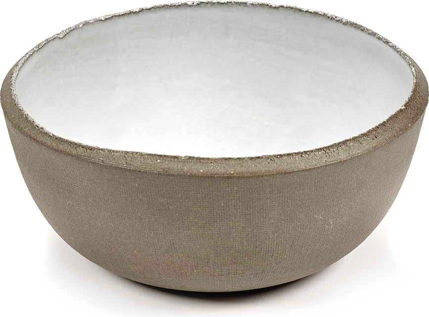 FCK Skleda, 600 ml, rjavo-bela