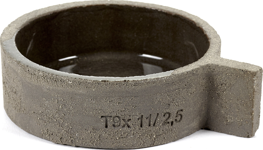 FCK Skodelica nizka, 190 ml, rjava