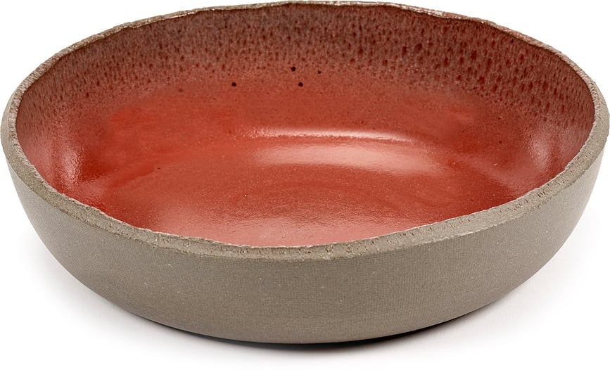 FCK Tanjur duboki 21 cm smeđe-crveni