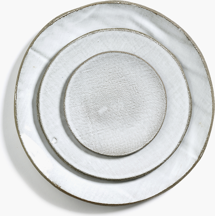 FCK Krožnik za zajtrk, 20 cm, rjav