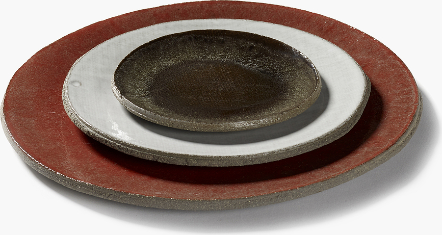 FCK Krožnik za zajtrk, 20 cm, rjav