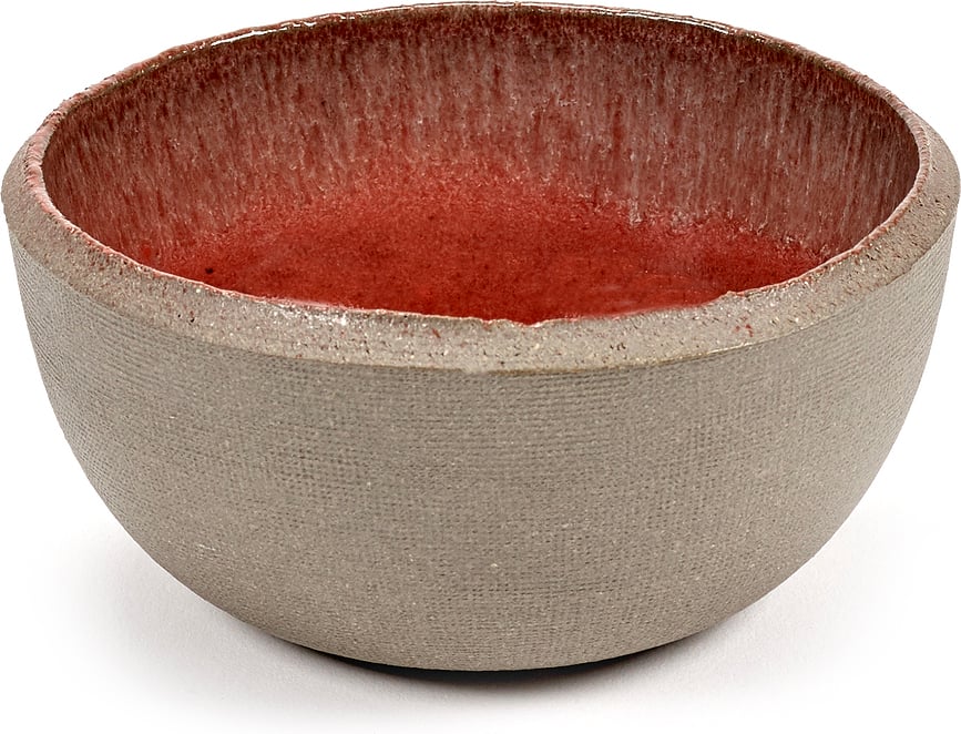 FCK Zdjela 200 ml smeđe-crvena