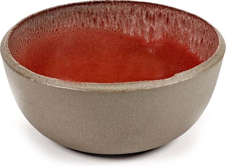 FCK Zdjela 600 ml smeđe-crvena