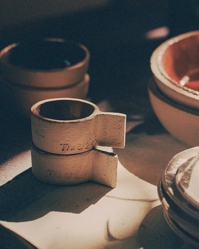 FCK Zdjela 600 ml smeđe-crvena