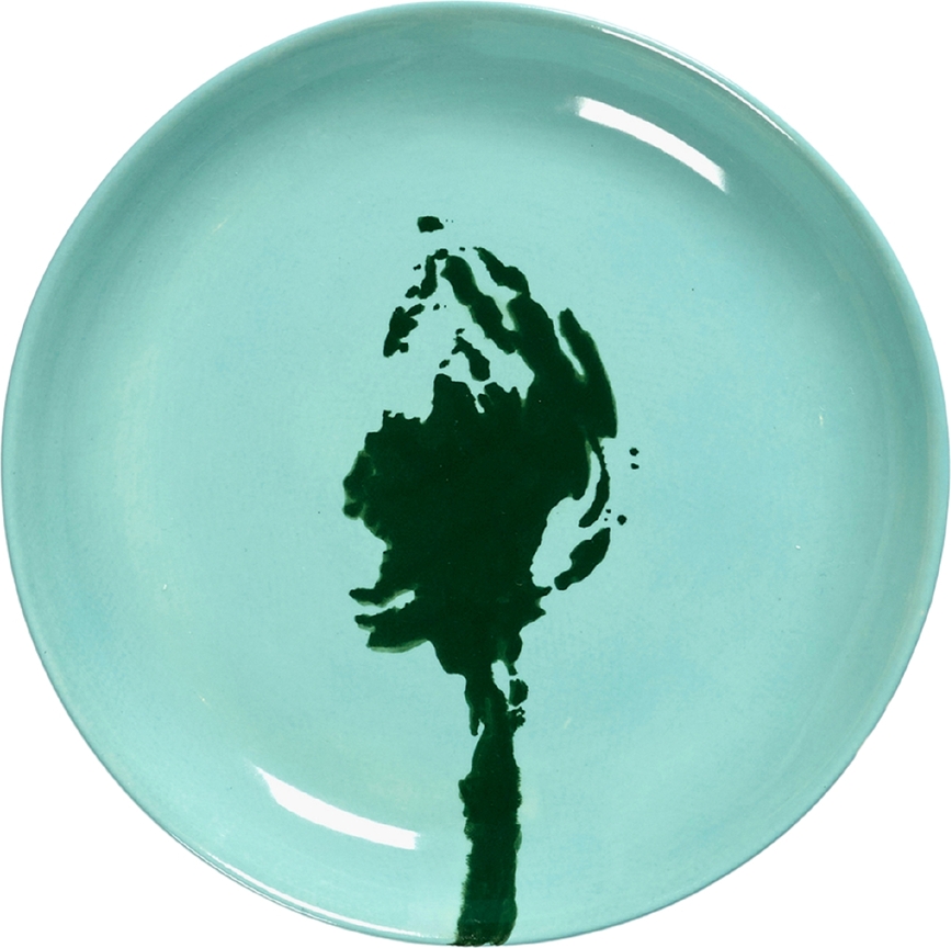 Feast Artichoke Desertni Tanjur 16 cm svijetloplavo-zeleni