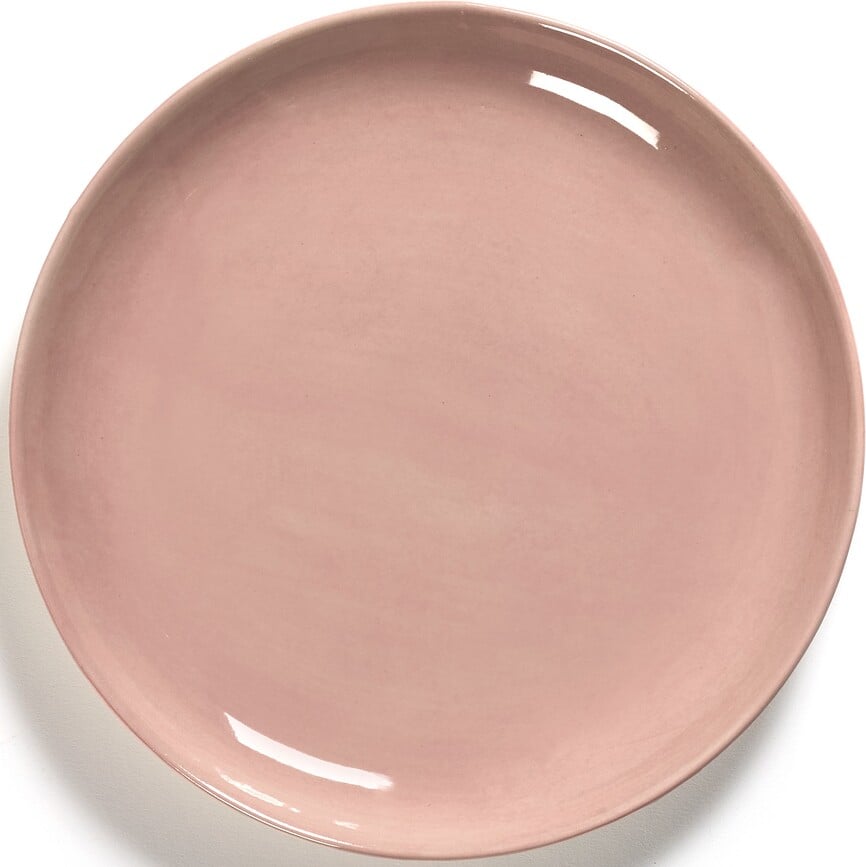 Feast Assiettes à déjeuner 19 cm, roses, Lot de 2