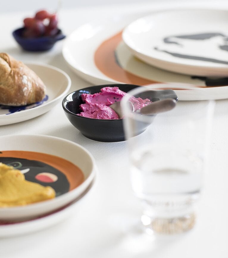 Feast Bols à collation 13 cm, noirs, Lot de 4