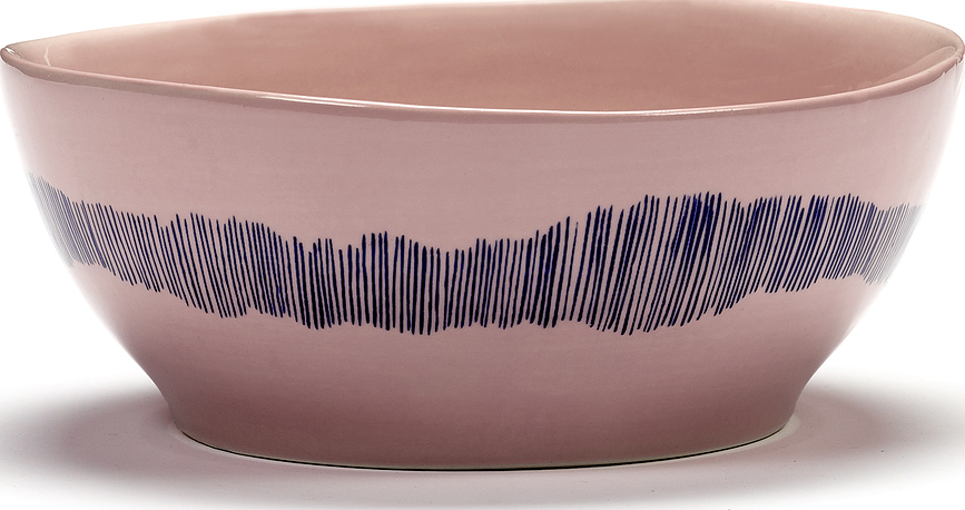 Feast Bowl 18 cm, pink-blue