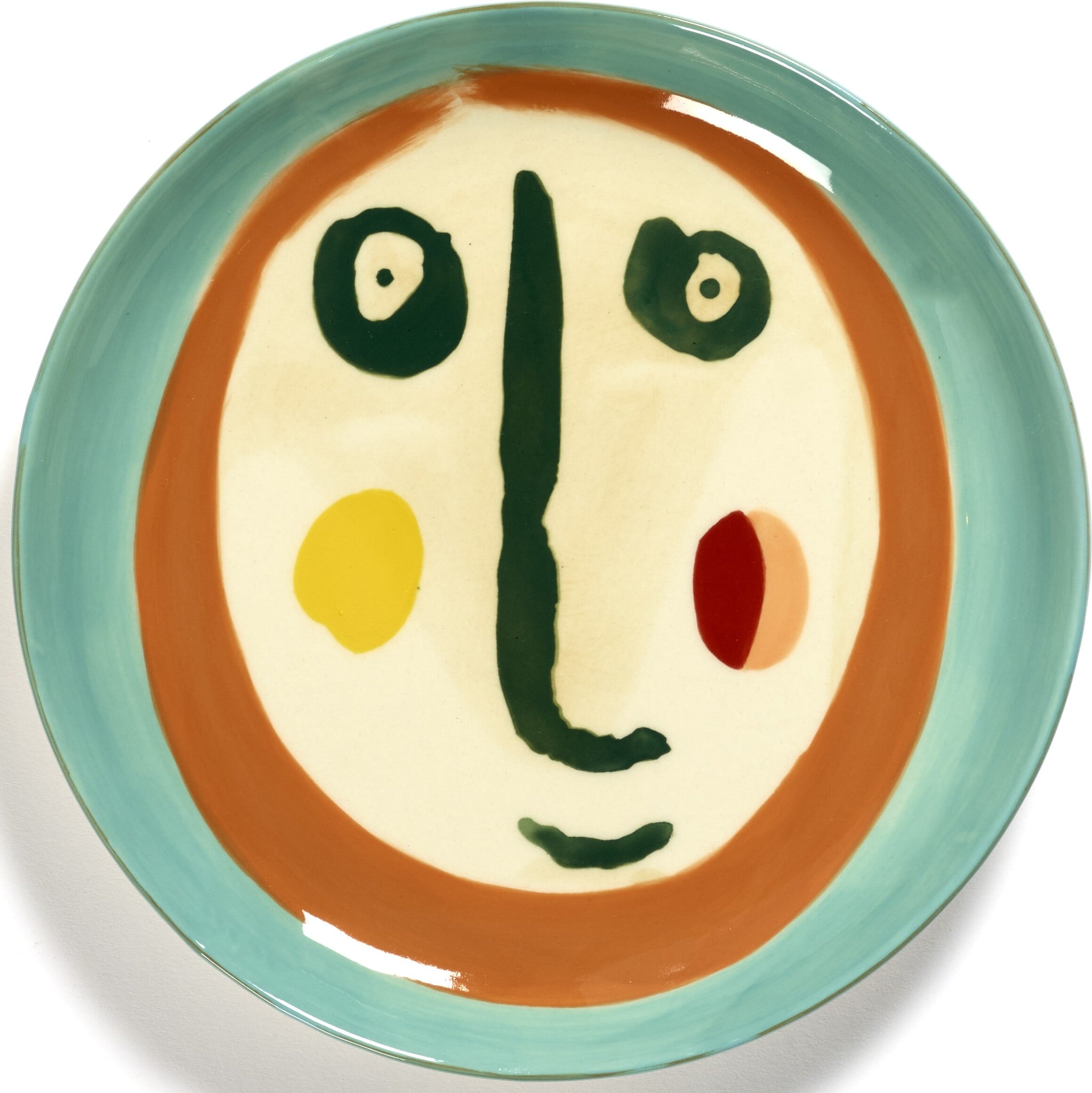 Feast Face 2 Frühstücksteller 19 cm, 2 St.