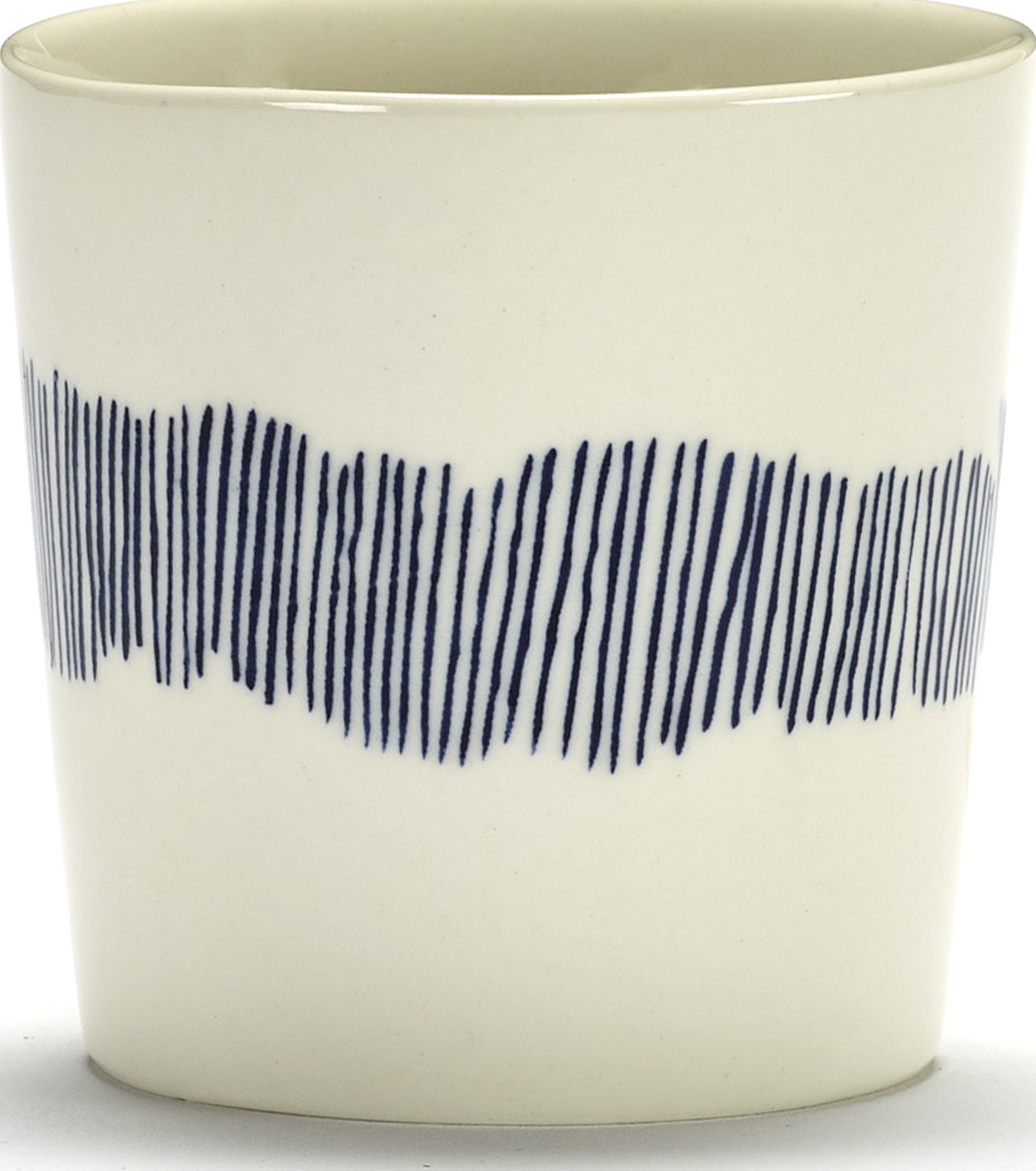 Feast Kaffeebecher 250 ml, weiß-blau