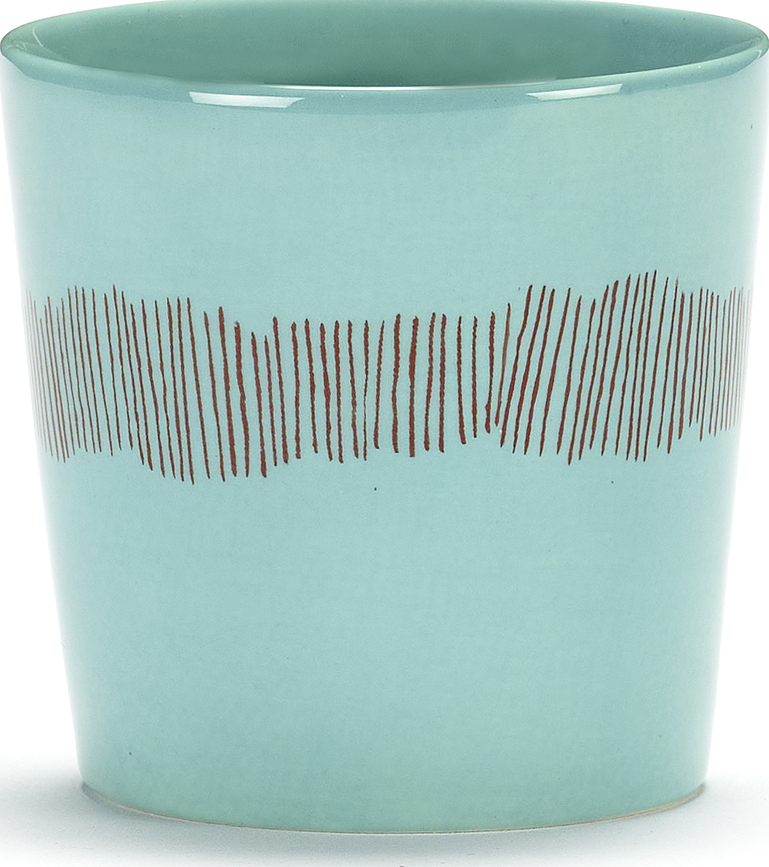 Feast Κούπα Καφέ, 250 ml, μπλε-κόκκινο