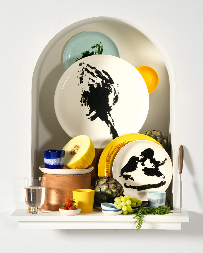 Feast Κούπα για καφέ, 250 ml, λευκό-μπλε