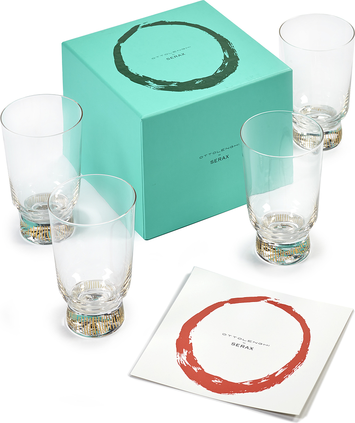 Feast Kozarci, 330 ml, zlati, 4 kosi