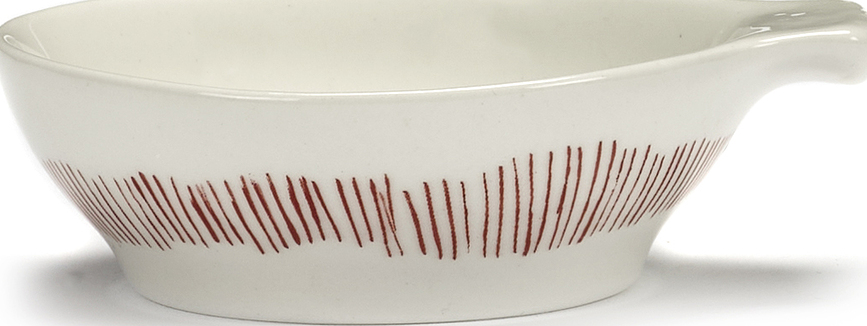 Feast ΜΠΟΛ για σνακ, 9 εκ., λευκό-κόκκινο