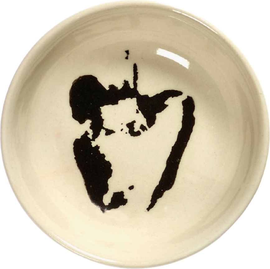 Feast Pepper Bowl 7.5 cm, white-black