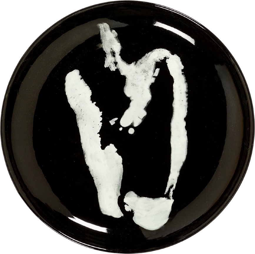 Feast Pepper Πιάτο Πρωινού, 19 εκ., μαύρο-λευκό