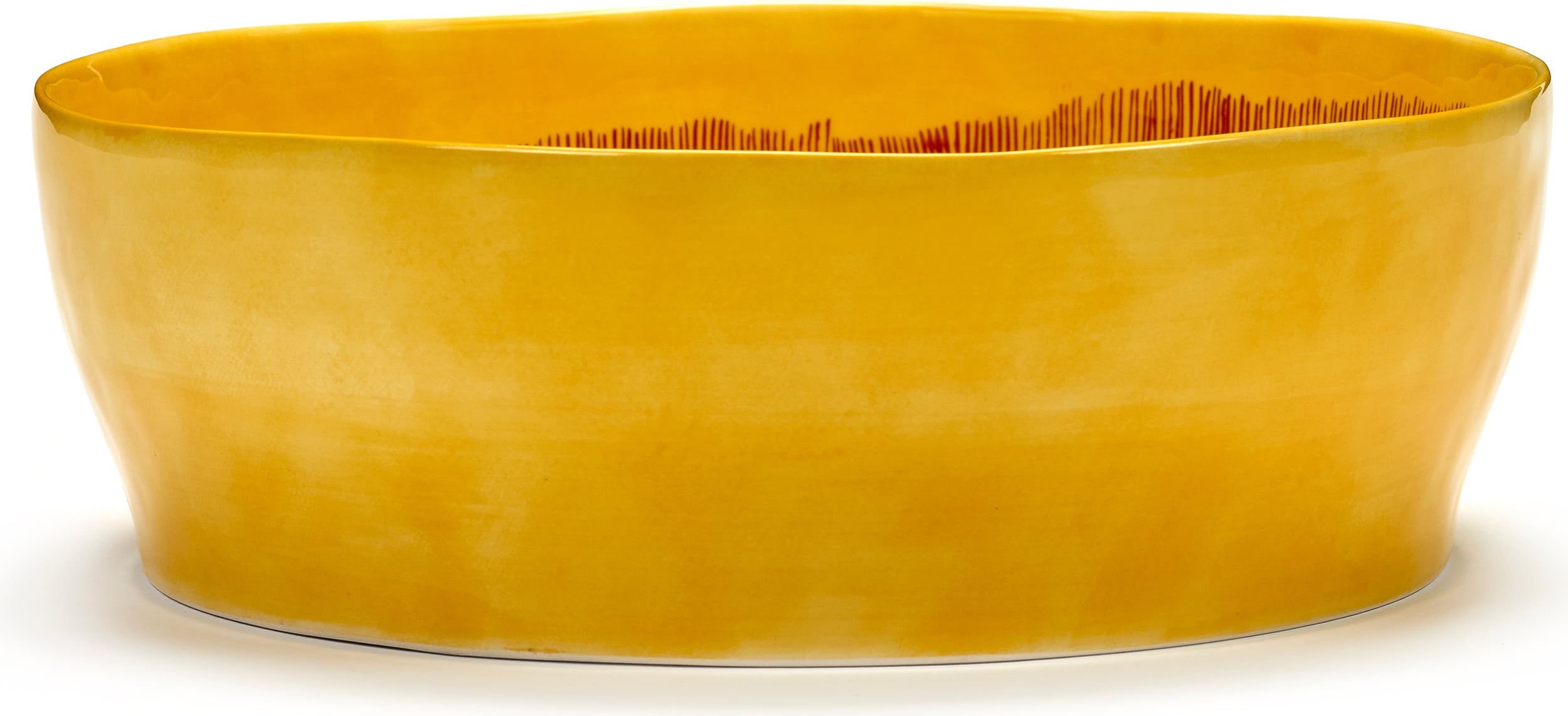 Feast Salatschüssel 28,5 cm, gelb-rot
