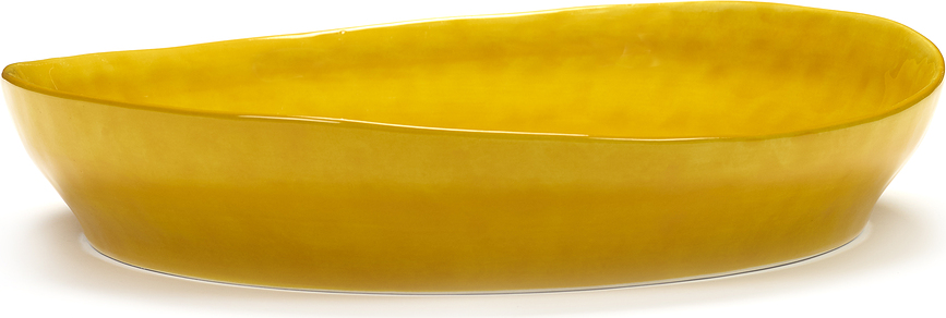 Feast Servirna Skleda, 30 cm, rumeno-črna