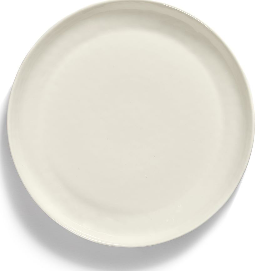 Feast Krožnik za serviranje, 35 cm, belo-moder