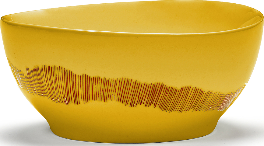 Feast Skleda, 16 cm, rumeno-rdeča