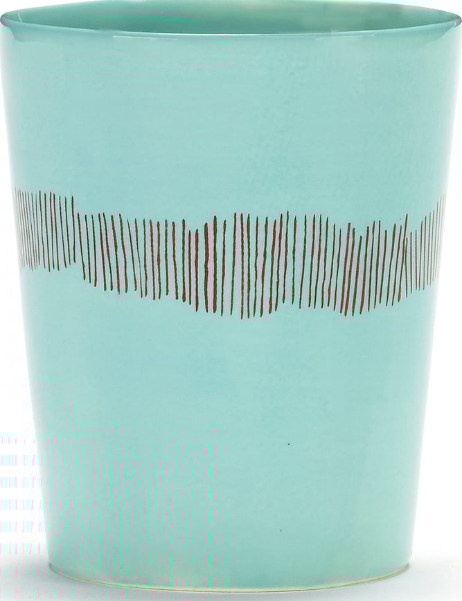 Feast Skodelica, 330 ml, modro-rdeča