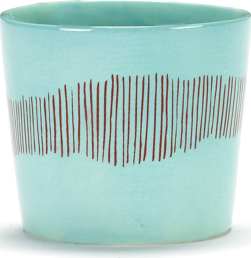 Feast Skodelica za espresso, 150 ml, modro-rdeča