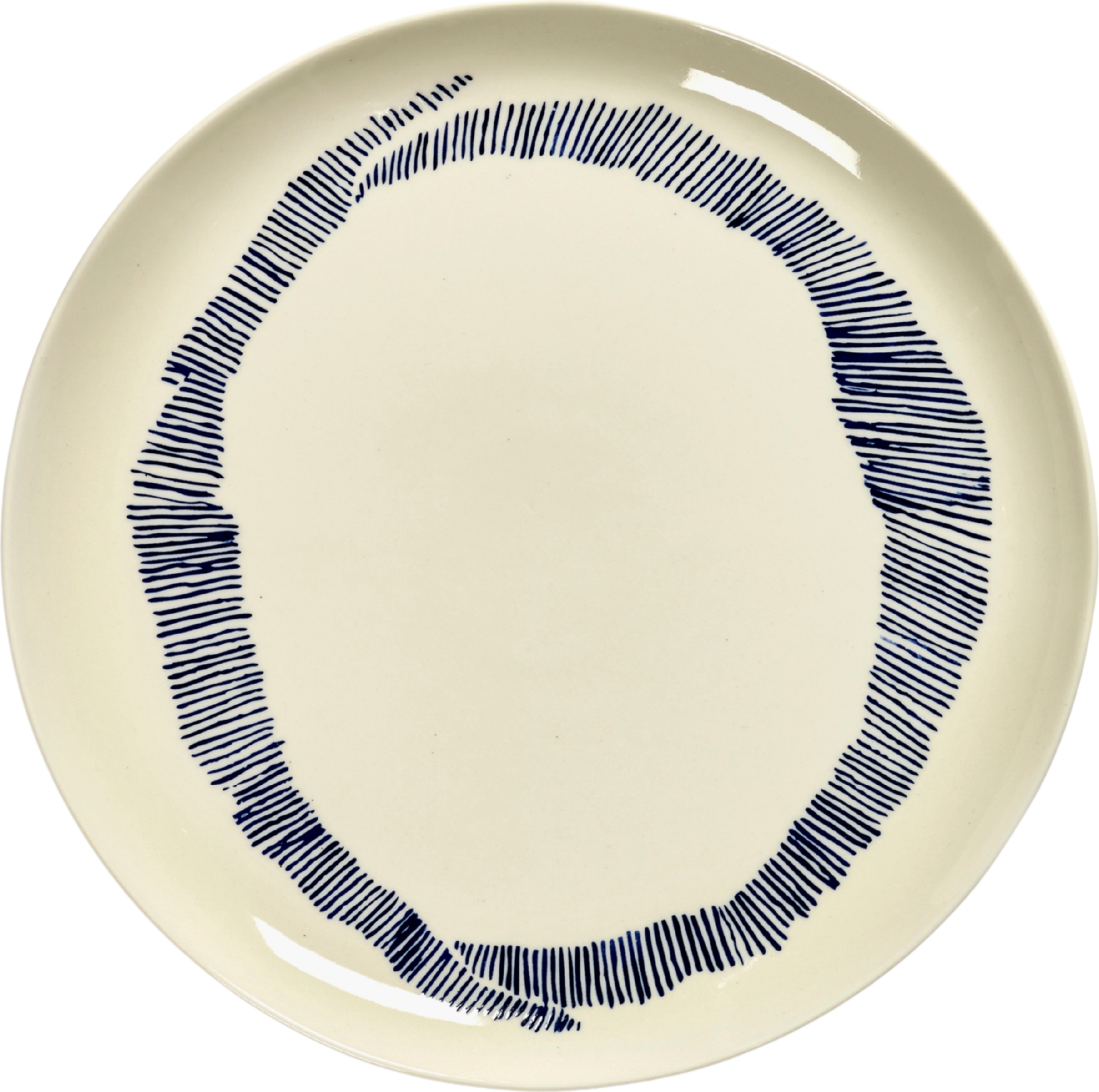 Feast Speiseteller 26,5 cm, weiß-blau