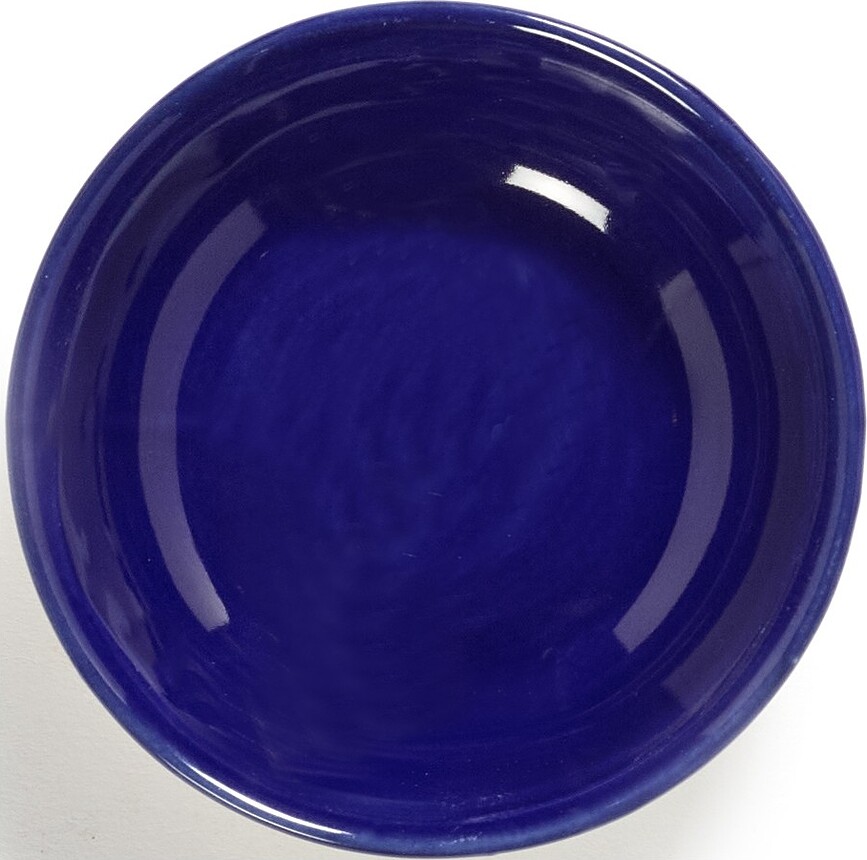 Feast suupistekausid 7,5 cm tumesinine-valge, 8 tk