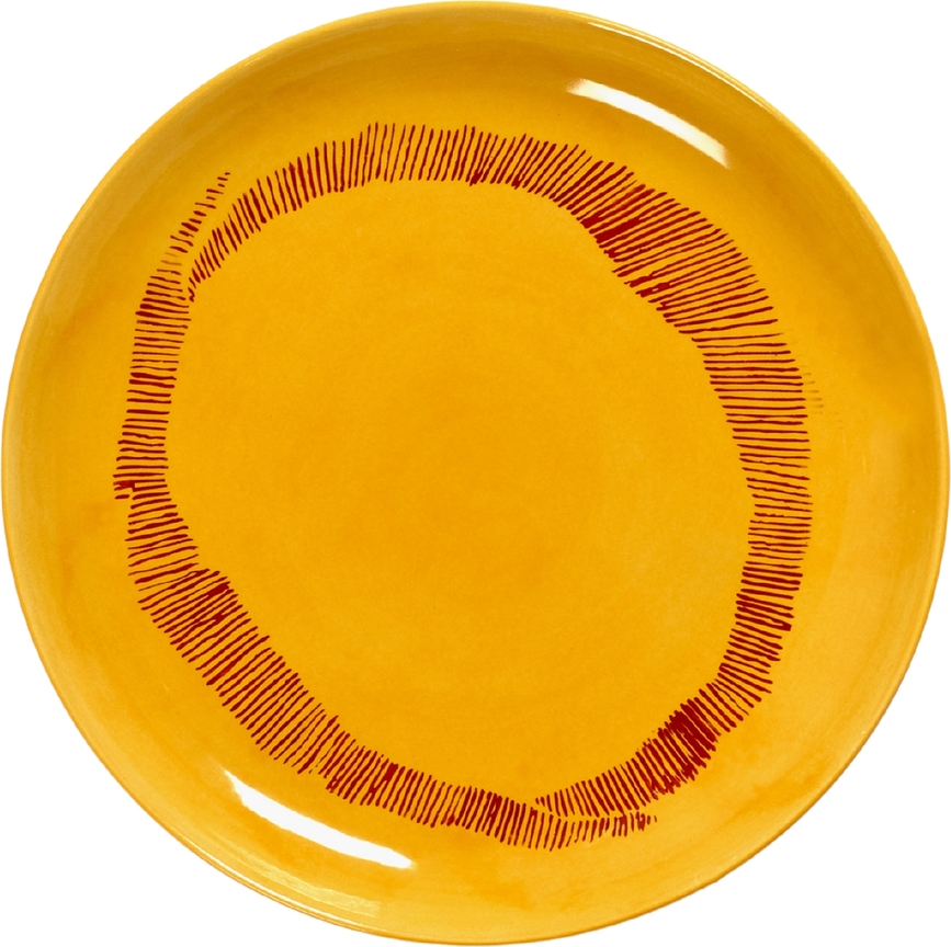 Feast Tanjur za doručak 19 cm žuto-crveni