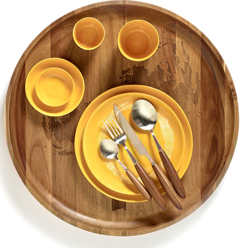 Feast Tanjur za doručak 19 cm ružičasti