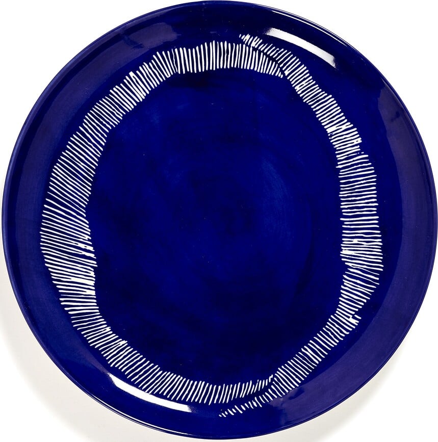 Feast Tanjuri 26,5 cm tamnoplavo-bijeli 2 kom.