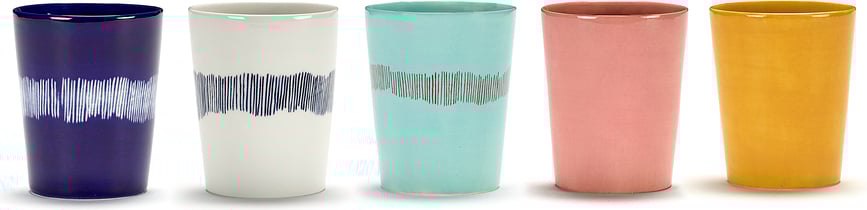 Feast Tasses, 330 ml, jaunes, Lot de 4