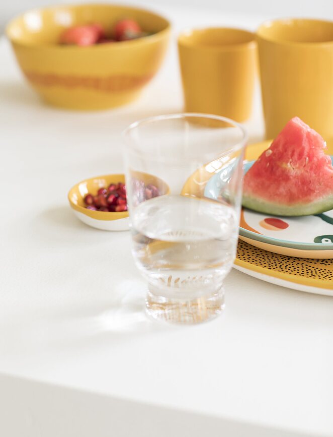 Feast Verres 330 ml, dorés, Lot de 4