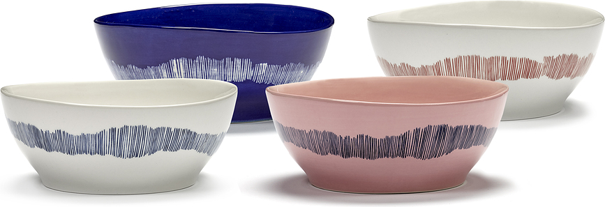 Feast Zdjela 18 cm bijelo-plava