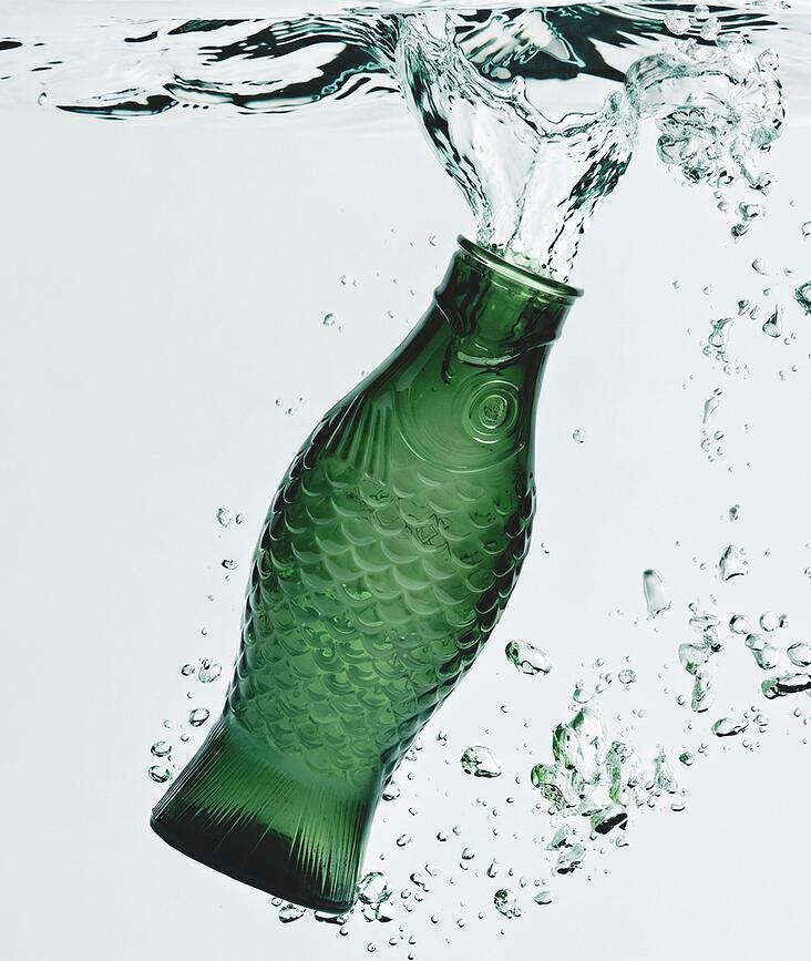 Fish & Fish karaffel 850 ml, mørkegrøn
