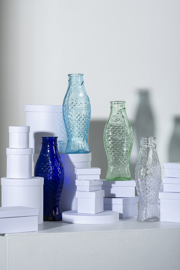 Fish & Fish Καράφα, 850 ml, κοβάλτιο