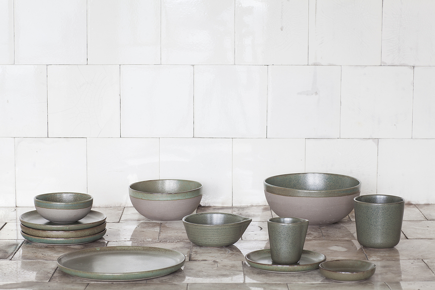 Plato de Servir Surface, 32 cm, color óxido