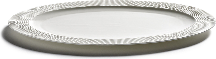 Fuente ovalada Nido, 37 cm