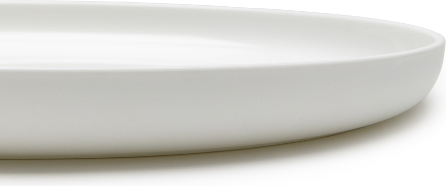 Plato de servir esmaltado Base, 32 cm, blanco