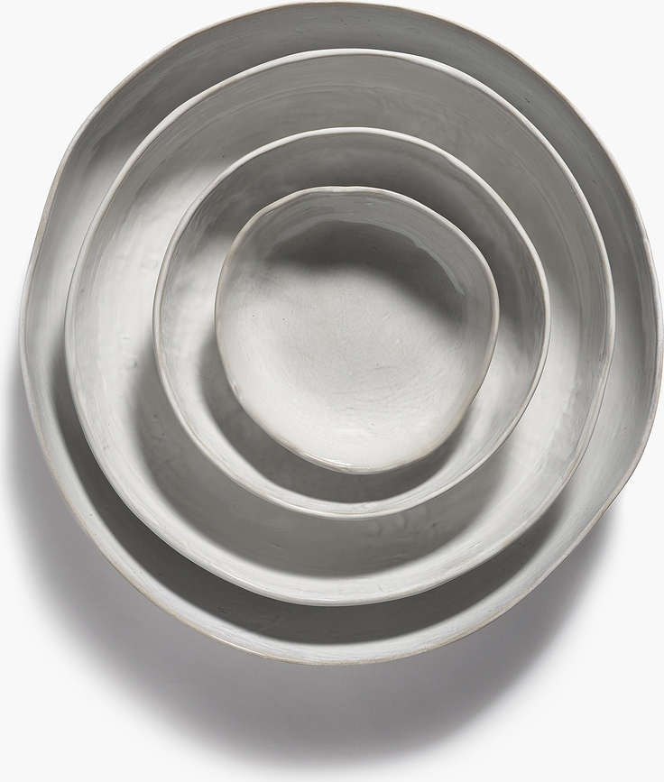 Fuente para servir La Mère, 37 cm, roja