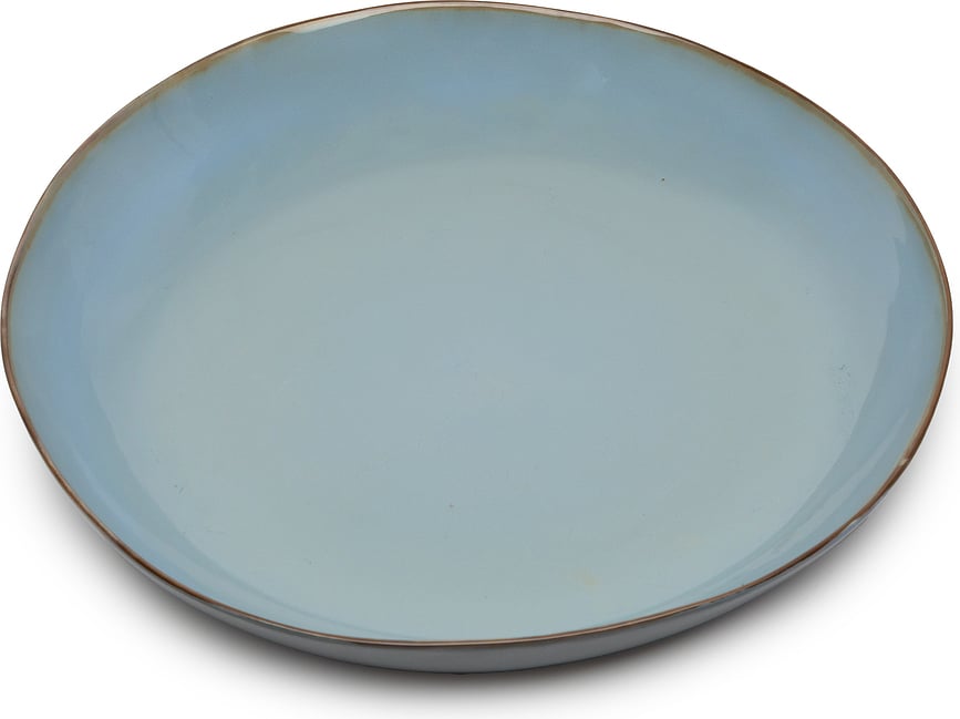 Fuente Terres de Rêves, 35,5 cm, roja y beige